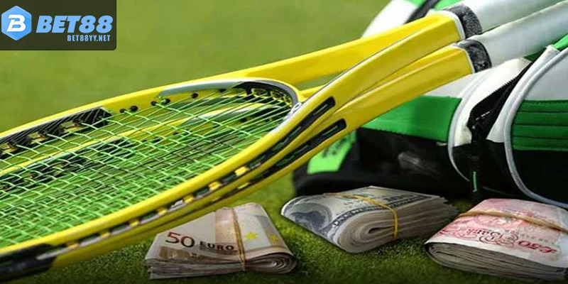Giao diện kèo Tennis thời gian thực của BET88