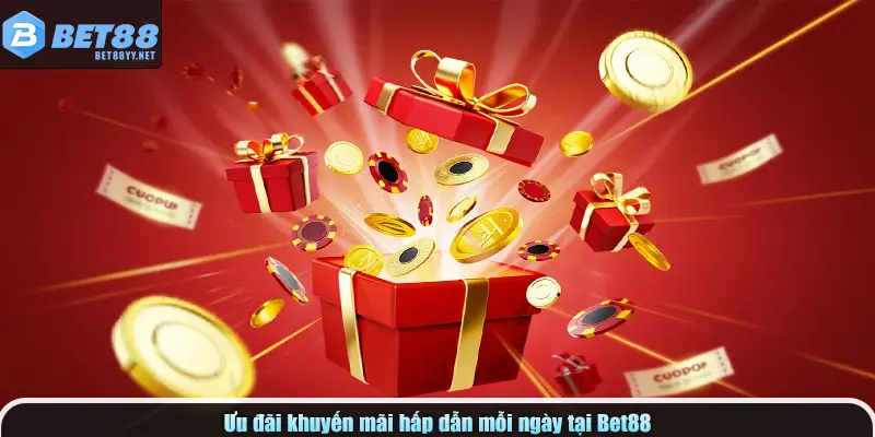 Ưu đãi khuyến mãi hấp dẫn mỗi ngày tại Bet88