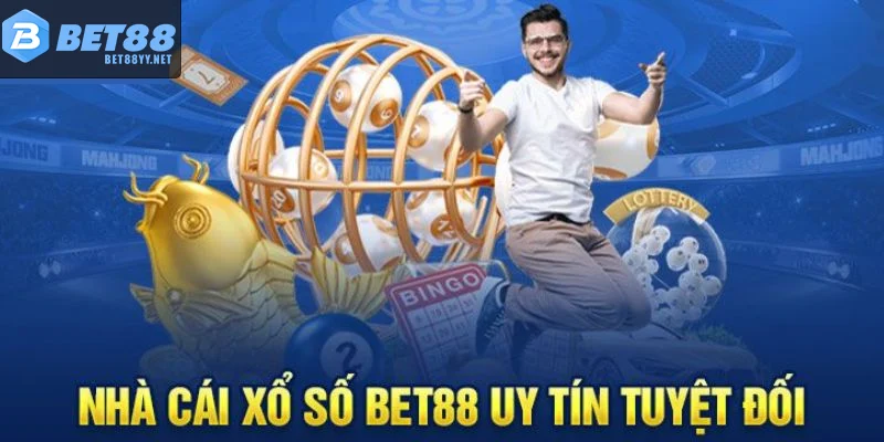 Giao diện chơi xổ số BET88 trực tiếp trên thiết bị di động